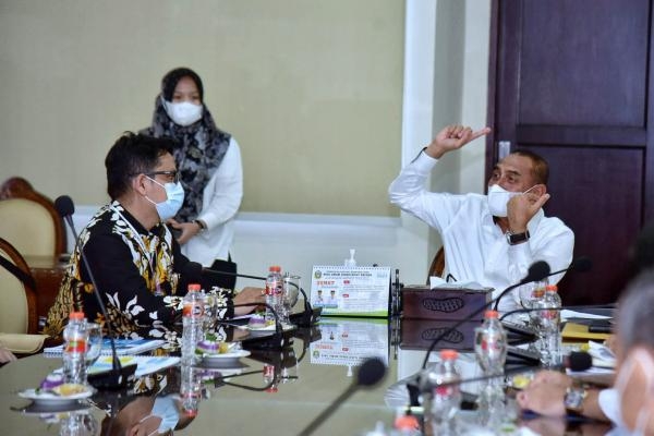 Bentuk Transparansi, Pemprov Sumut Koordinasi ke KPK Soal Rencana Proyek Pembangunan Jalan Sepanjang 450 Km